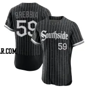 John Brebbia Men's Chicago White Sox Black Authentic 2021 City Connect Jersey