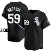 John Brebbia Men's Chicago White Sox Black Limited Alternate Jersey