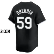 John Brebbia Men's Chicago White Sox Black Limited Alternate Jersey