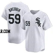 John Brebbia Men's Chicago White Sox White Limited Home Jersey