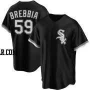 John Brebbia Youth Chicago White Sox Black Replica Alternate Jersey