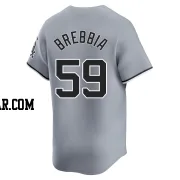 John Brebbia Youth Chicago White Sox Gray Limited Road Jersey