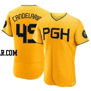 John Candelaria Men's Pittsburgh Pirates Gold Authentic 2023 City Connect Jersey