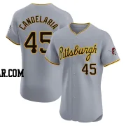 John Candelaria Men's Pittsburgh Pirates Gray Elite Road Jersey