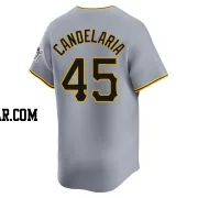 John Candelaria Youth Pittsburgh Pirates Gray Limited Away Jersey