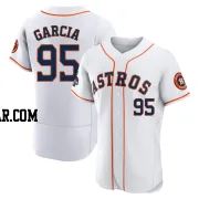 John Garcia Men's Houston Astros White Authentic 2022 World Series Champions Home Jersey