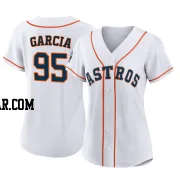 John Garcia Women's Houston Astros White Authentic 2022 World Series Home Jersey