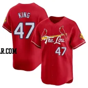 John King Men's St. Louis Cardinals Red Limited 2024 City Connect Jersey