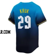 John Kruk Men's Philadelphia Phillies Blue Limited 2024 City Connect Jersey