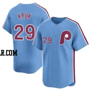 John Kruk Men's Philadelphia Phillies Light Blue Limited Alternate Jersey