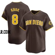 John Kruk Men's San Diego Padres Brown Limited Away Jersey