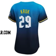 John Kruk Women's Philadelphia Phillies Blue Limited 2024 City Connect Jersey