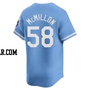 John McMillon Men's Kansas City Royals Light Blue Limited Alternate Jersey