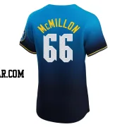 John McMillon Men's Philadelphia Phillies Blue Elite 2024 City Connect Jersey