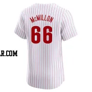 John McMillon Men's Philadelphia Phillies White Elite Home Jersey