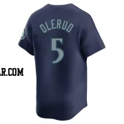 John Olerud Men's Seattle Mariners Navy Limited Road Jersey