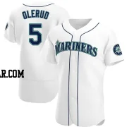 John Olerud Men's Seattle Mariners White Authentic Home Jersey