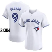 John Olerud Men's Toronto Blue Jays White Elite Home Jersey