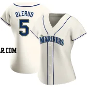 John Olerud Women's Seattle Mariners Cream Replica Alternate Jersey