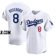 John Roseboro Men's Los Angeles Dodgers White Limited 2024 World Tour Seoul Series Home Jersey