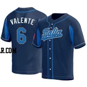 John Valente Men's Italy Baseball Navy Replica 2023 World Baseball Classic Jersey