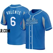 John Valente Men's Italy Baseball Royal Replica 2023 World Baseball Classic Jersey