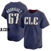 Johnathan Rodriguez Men's Cleveland Guardians Navy Limited 2024 City Connect Jersey