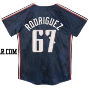 Johnathan Rodriguez Toddler Cleveland Guardians Navy Limited Preschool & 2024 City Connect Jersey