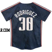 Johnathan Rodriguez Toddler Cleveland Guardians Navy Limited Preschool & 2024 City Connect Jersey