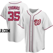 Johnathon Thomas Youth Washington Nationals White Replica Home Jersey