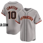 Johnnie Lemaster Youth San Francisco Giants Gray Limited Away Jersey