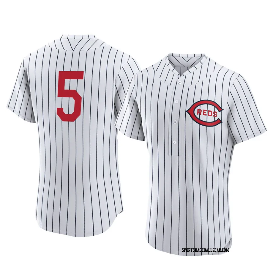 Johnny Bench Men's Cincinnati Reds White Authentic 2022 Field Of Dreams Jersey