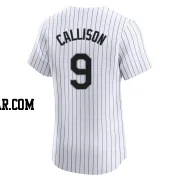 Johnny Callison Men's Chicago White Sox White Elite Home Jersey