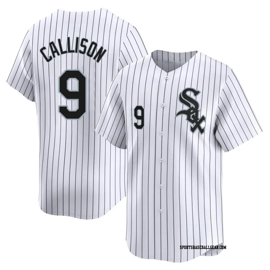 Johnny Callison Men's Chicago White Sox White Limited Home Jersey