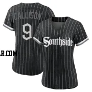 Johnny Callison Women's Chicago White Sox Black Authentic 2021 City Connect Jersey