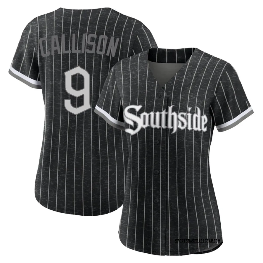 Johnny Callison Women's Chicago White Sox Black Authentic 2021 City Connect Jersey