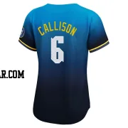 Johnny Callison Women's Philadelphia Phillies Blue Limited 2024 City Connect Jersey