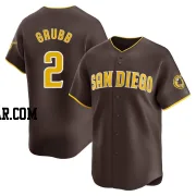 Johnny Grubb Youth San Diego Padres Brown Limited Away Jersey