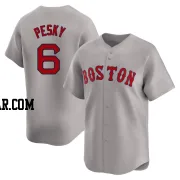 Johnny Pesky Men's Boston Red Sox Gray Limited Away Jersey