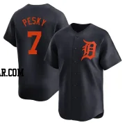 Johnny Pesky Men's Detroit Tigers Navy Limited Alternate Jersey