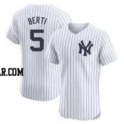 Jon Berti Men's New York Yankees White Elite Home Jersey