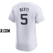 Jon Berti Men's New York Yankees White Elite Home Jersey