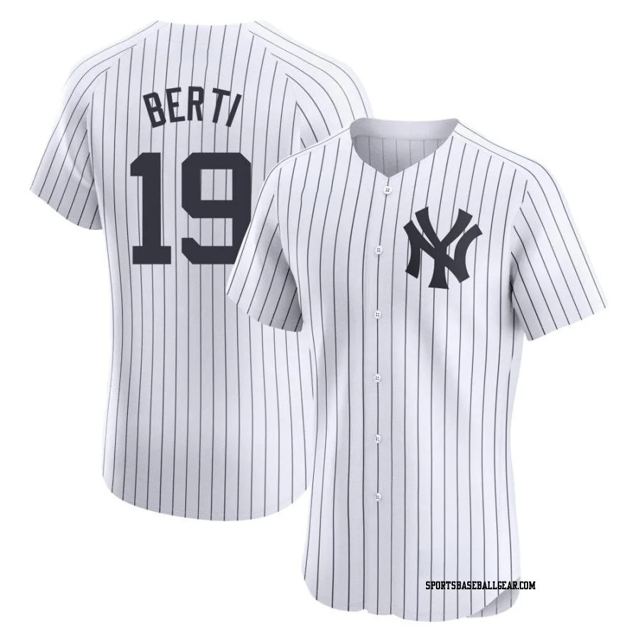 Jon Berti Men's New York Yankees White Elite Home Jersey