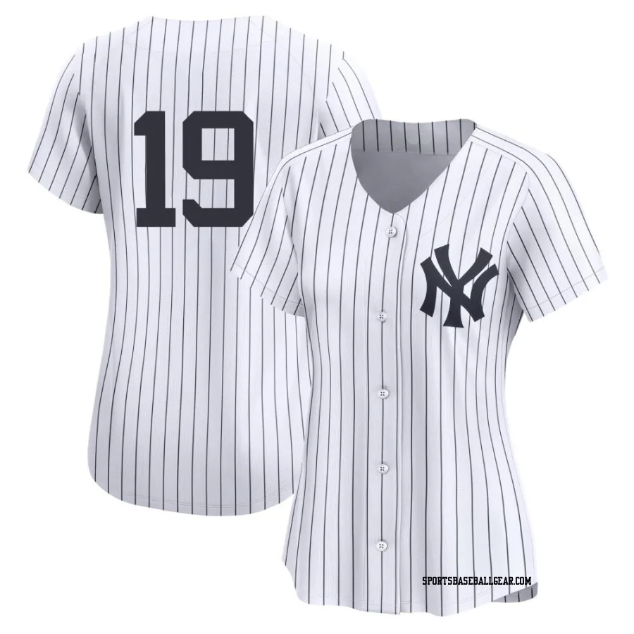 Jon Berti Women's New York Yankees White Limited Yankee Home 2nd Jersey