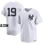 Jon Berti Youth New York Yankees White Limited Yankee Home 2nd Jersey