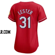 Jon Lester Women's St. Louis Cardinals Red Limited 2024 City Connect Jersey