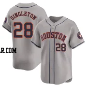 Jon Singleton Youth Houston Astros Gray Limited Away Jersey