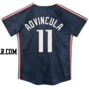 Jonah Advincula Toddler Cleveland Guardians Navy Limited Preschool & 2024 City Connect Jersey