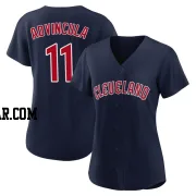 Jonah Advincula Women's Cleveland Guardians Navy Replica Alternate Jersey