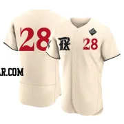 Jonah Heim Men's Texas Rangers Cream Authentic 2023 City Connect 2023 World Series Jersey